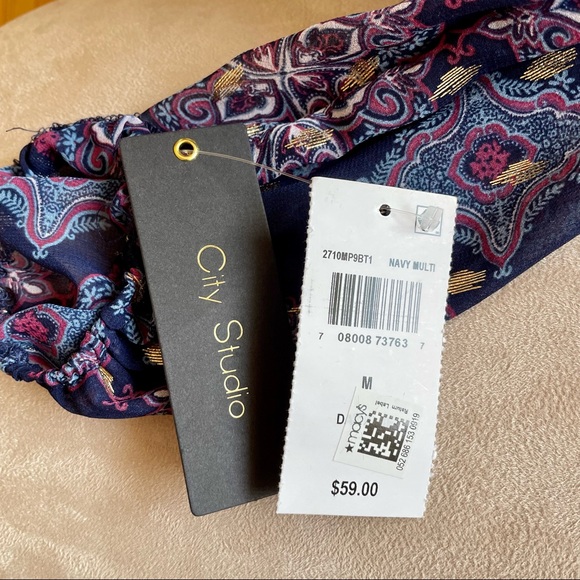 City Studio Ruffle Dress - Picture 4 of 4